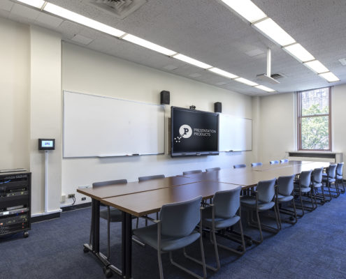 NYC, Higher Education Classroom AV, Audiocisual