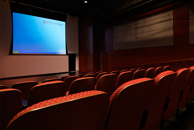 audiovisual system for a college theater